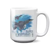 F-35A Lightning II In The Clouds 15oz Mug