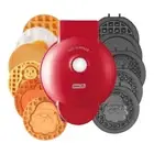 Dash Multi-Plate Mini Waffle Maker With 7 Interchangeable Plates Brand NEW