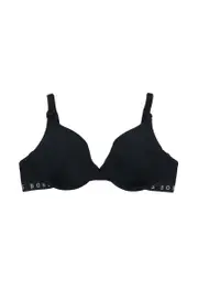 [Bonds] Bonds Women's Hipster Tee Bra in Black Size: 10 B, Cotton 10 B Black