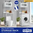 Toilet Shelf Bathroom Cabinet Rack Over Washing Machine Laundry Storage Organise