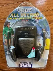 Coby Stereo Walkman Portable Cassette Player CX-68 With Headphones New Sealed