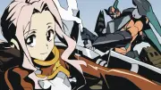 Anime tengen toppa gurren lagann girls face closeup long Playmat Game Mat Desk