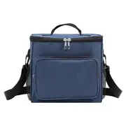 Lunch Bag Large Capacity Multi Pockets Oxford Cloth Insulated Lunch Box Bag for Office