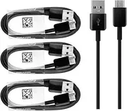 3 x XXL 150 cm Original Charging Data Cable for Samsung Galaxy S9 / S9 Plus S8 / S8+ / Note 8 / A3 (2017) / A5 (2017) / A7 (2017) Note 8 / Note 9 USB C Connection/Fast Charging