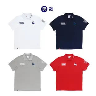 【LE COQ SPORTIF 公雞】短袖POLO衫 男女-8色-LON23806