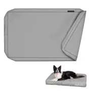 Waterproof Dog Bed Cover Canvas Washable Dog Crate Pad Replacement Cover for ...