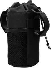 Drink Cup Cage Bicycle Water Bottle Cage Easy Installation Portable Cycling Accessories Bike Cup Holder for Scooter Versatile, Black