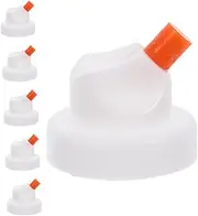 NULYLU 6pcs Spray Nozzle Paint Can Sprayer Spray Pen Nozzle Spray Can Extension Adapter Spray Can Tips Paint Spray Universal Spray Paint Caps Spray Can Nozzle Spray Tip Paint
