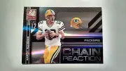 2010 Donruss Elite Aaron Rodgers Chain Reaction /99 Green Bay Packers