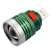 Led Flashlight Rechargeable USB Torch Small Light Super-Bright Handheld