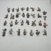 lot 30 loose Lego Mini fig Figures Sticker collection 30+ new