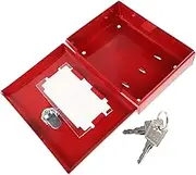 EXQUIMEUBLE Wall Mount Fire Extinguisher Key Storage Box Emergency Box for Safety Preparedness Secure Key Storage for Home and Office Use Multi Purpose Emergency Cabinet