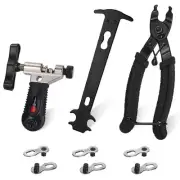 Bicycle Chain Repair Tool Kit, Cycling Bike Master Link Pliers Remover & Chai...