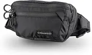 Eberlestock Bando Bag - Tactical Men's Fanny Pack w/Adjustable Waist Belt, Zippered Pockets, Compact Lightweight Belt Bag, Black, Standard, Fanny Pack