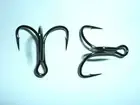 (15) Mustad KVD-Elite TG76NP-BN Short-Shank 1X Triple-Grip (Size 2) UltraPoint