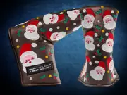 SCOTTY CAMERON Headcover Dancing Santas Christmas