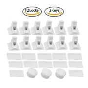 Magnetic Child Lock Children Protection Baby Safety Lock Drawer Latch Cabinet Do