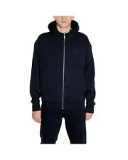 Calvin Klein ZipUp Hoodie Relaxed Fit - Sweaters - Black -Size 52