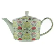 Ashdene Matilda New Bone China 650ml Teapot Kettle Tea Maker w/ Infuser Sage