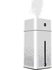 Ultrasonic Quiet Humidifier Large Room, USB Personal Desktop Humidifier, Large Room Humidifiers For Home, Baby, Small Room, 1L Water Tank