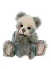 Charlie Bears Bea Teddy Bear Plush Collectable Soft Stuffed Toy with Bow