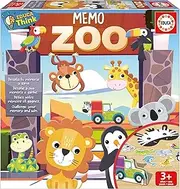 Educa - Educational Game for Sorting and Memory | Memo Zoo. 3 Different Dynamic Motifs Where Boys and Girls Improve Sorting, Observation and Memory, from 4 Years (19975)