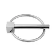 Lynch Pin Heavy Duty Tractor Linch Pin Clips Stainless Steel Shaft Locking Pin