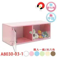 在飛比找森森購物網優惠-【正陞/南亞塑鋼家具】DIY組合櫃【A8030-03-1雙開