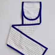 Capriole Ripstop Cotton Rose & Royal Blue Check Summer Horse Tailbag Rug