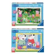 Ravensburger Peppa Pig/Peppa Is Back Floor Jigsaw Puzzle Kids Combo Set 4y+