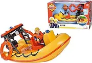 Simba - Fireman Sam Neptune Boat, 20 cm, with Penny Action Figure, from 3 Years
