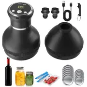 Electric Mason Jar Vacuum Sealer Kit for Wide and Regular Mouth Canning Lids,...