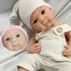 19" Full Body Silicone Lifelike Reborn Baby Doll Cute Realistic Collectible Toy