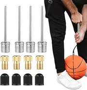 Cycle Inflator Adapter - Cycle Accessories Air Pump Needle Set | Heavy Duty Air Compressor Replacement Parts for Car, Auto, Motorcycle, Toys