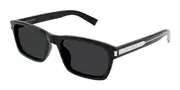 Saint Laurent SL 662 Asian Fit 001 Men's Sunglasses Black Size 57