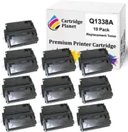 10 Pack Compatible Toner Cartridge Replacement for HP Q1338A 38A (12,000 Pages) for HP Laserjet 4200 4200DTN 4200DTNS 4200DTNSL 4200L 4200Ln 4200Lvn 4200N 4200TN