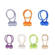 1PC Tieback Curtain Magnetic Ball Curtains Buckle Tie Backs Curtain Holder Home