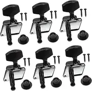 Yardwe 1 Set String Durable Guitar Tuning Pegs Metal Guitar String Knobs Easy to Install Maintain
