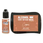 Pearlescent Copper Stayz In Place Alcohol Ink and Ink Pad CO728169