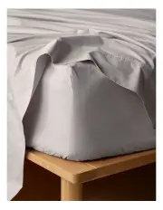 [Vue] 300TC Australian Superfine Cotton Sheet Separates in Silver
