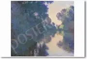 Claude Monet - Morning on Seine near Giverny 1897 - NEW French Art Print POSTER