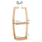 NEW KOO Bamboo Shower Screen Caddy By Spotlight