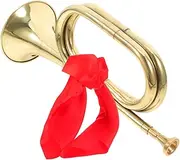 Abaodam Bugle Horn Wind Instrument for Music Students Professional Bugle Trumpet Light Weight Beautiful Sound