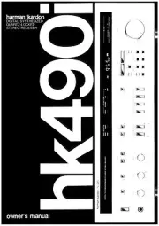 Harman Kardon HK490I Receiver Owners Manual