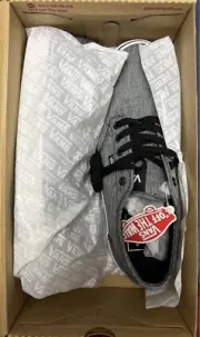 Size 10.5 - VANS Old Skool Black White