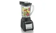 Hamilton Beach Wave Action Blender Black for Shakes and Smoothies, 48 oz.