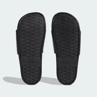 Adidas Adilette Comfort 女鞋 白彩色 夏季 泳池 彩繪 運動 花朵 休閒 拖鞋 IE4971