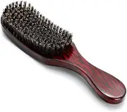 Soft Boar Bristle Brush, Wave Brush Beard Hairbrush Wave Hair Brush Natural Boar Bristle Styling Brush Boar Bristle Hair Brush Set for Women Men 360 Waves