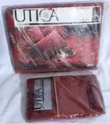 Vintage Yves Saint Laurent Twin Fitted + Pillow Sheet No Iron Percale Utica New