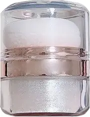 Face Highlight Patting Powder, Glossy Finish Highlighter Powder, Shimmering Brightening, Glitter Glow Contouring, Lightweight Patting for Body, Indoor, 3g